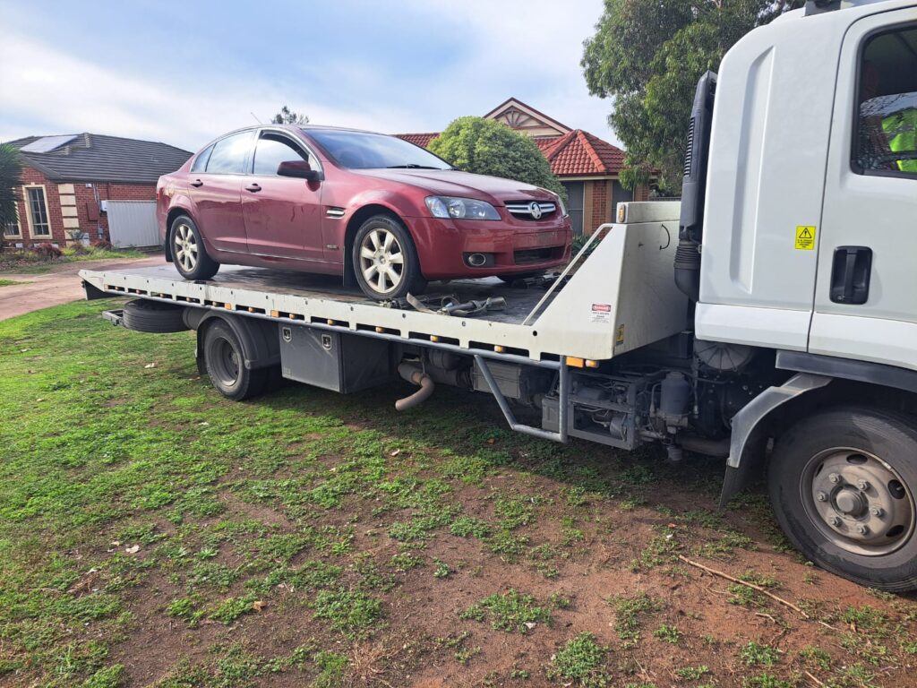 Free car removal Melbourne for unwanted Holden sedan